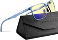 ANYLUV Blue Light Glasses Men, Relieve Eyestrain and Eye Protection, Al-Mg by ANYLUV