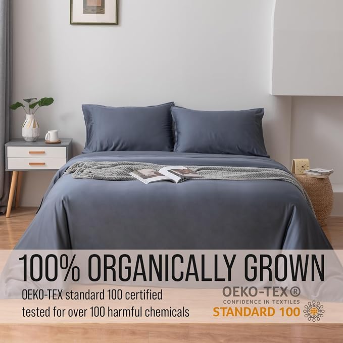 BELLA COTERIE | Luxury Bamboo Viscose Standard Size Pillowcase Set | 100% - Image 4