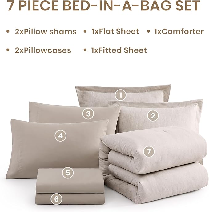 Monbix Queen Comforter Set - Image 7