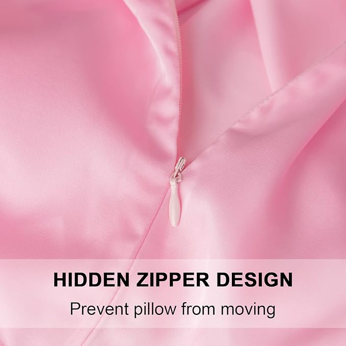 Mulberry Silk Pillowcase for Hair and Skin, Standard Size Cooling Silk Pillow - Image 2