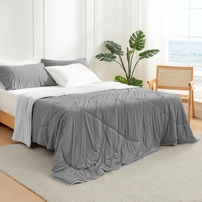 Cozy Bliss Cooling Comforter King Size, Cooling Blankets - Image 4