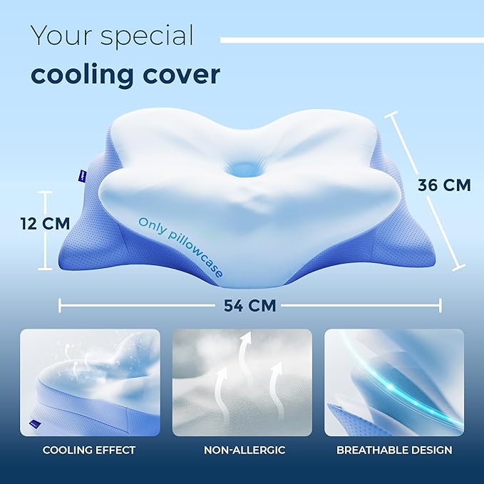 Derila Ergo Pillowcase Cervical Neck Pillow - Image 2