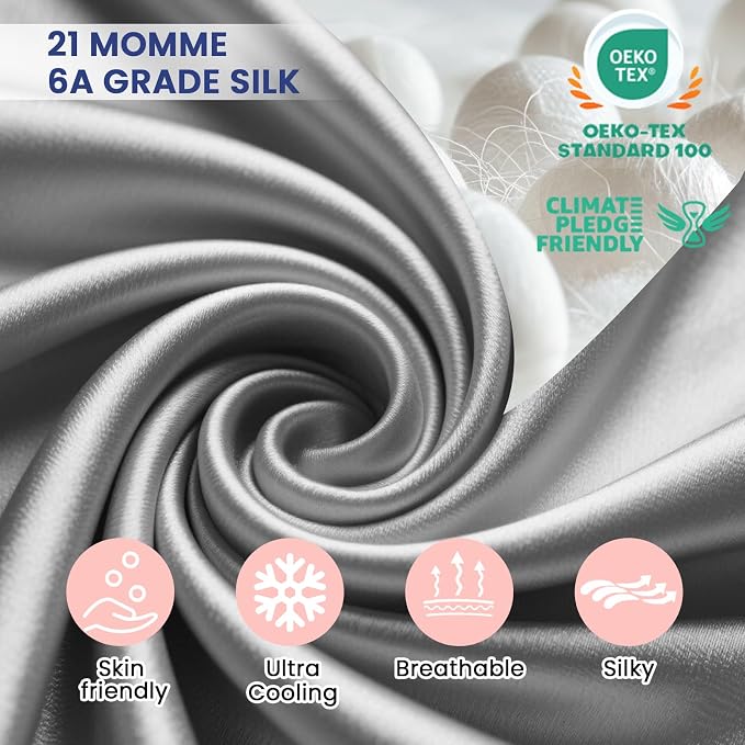 Ravmix 100% Silk Pillow Cases - Image 4