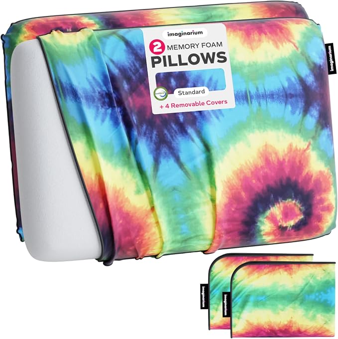 Imaginarium 2 Pack Memory Foam Pillows by Unknown