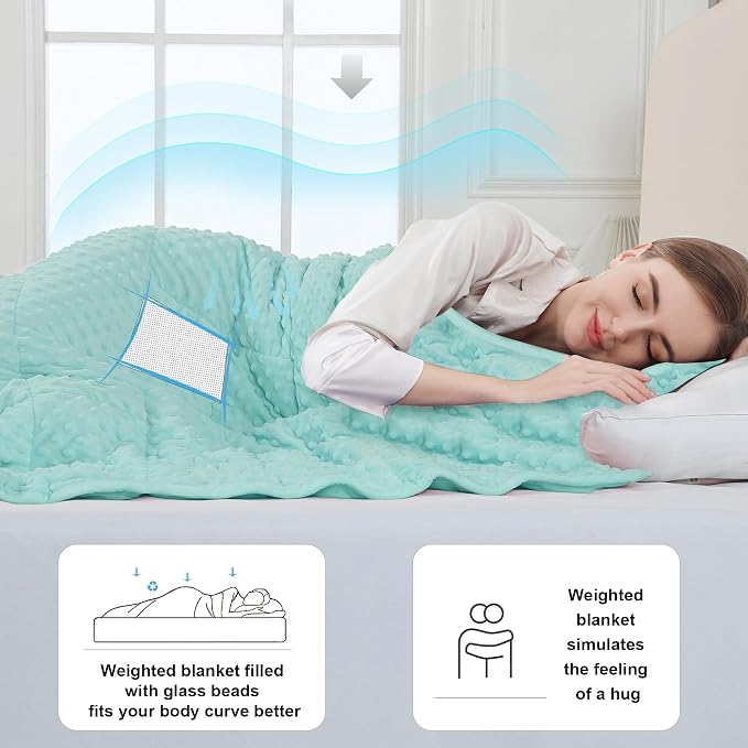 Alomidds Weighted Blanket, Heavy Blankets - Image 4