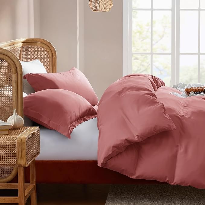 Nestl Pink Clay Duvet Cover Full Size - Image 7