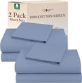California Design Den 100% Cotton 2-Pack Twin Size Bed Sheets, Soft & Durable by CaliforniaDesignDen