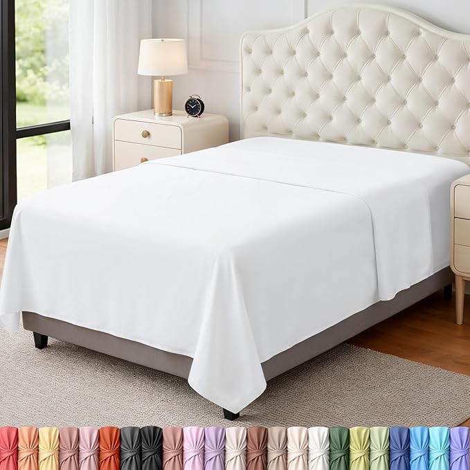 Utopia Bedding Flat Sheet by UTOPIABEDDING
