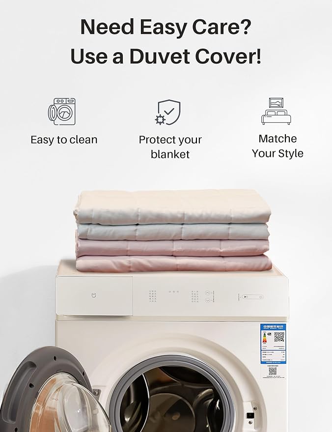 Weighted Idea Weighted Blanket for Adults Cooling Breathable Heavy Blanket - Image 6