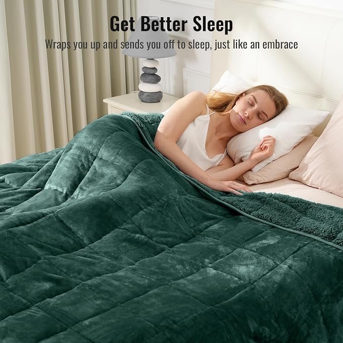Uttermara Weighted Blanket for Adults, Twin Size Heavy Blanket - Image 3