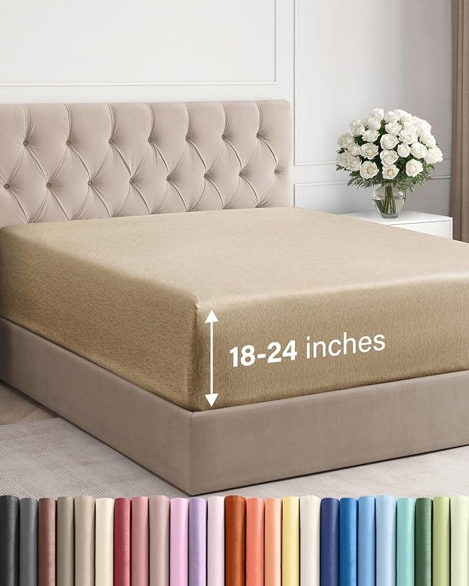 Extra Deep Full Fitted Sheet by CGKUnlimited