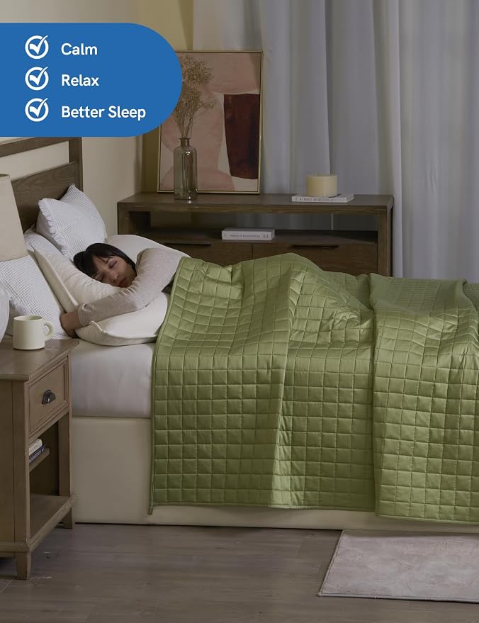 YnM King Size Cooling Weighted Blanket - Image 3