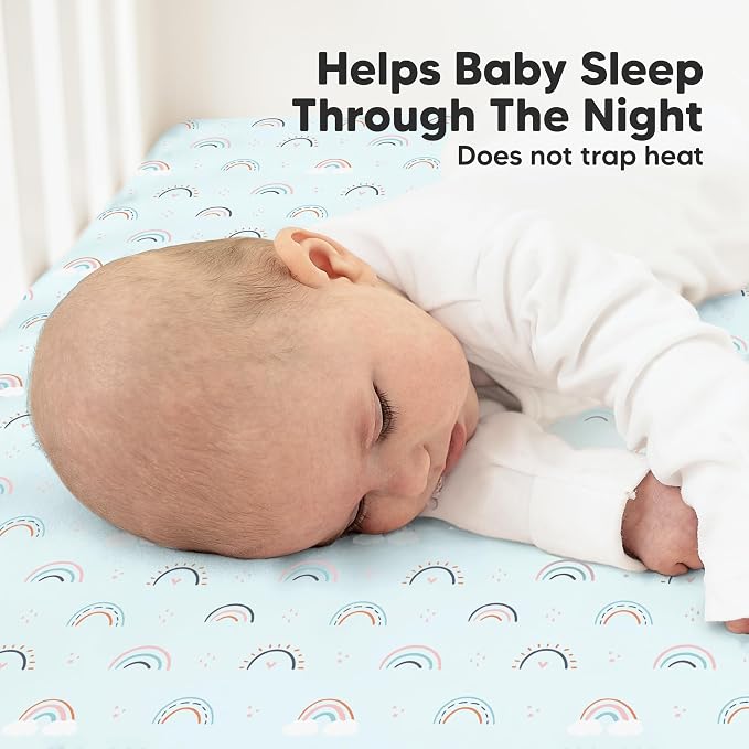 KeaBabies 2-Pack Organic Crib Sheets - Image 5
