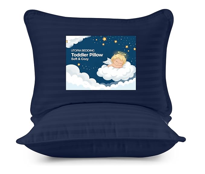 Utopia Bedding Toddler Pillow, 13x18 Small Kids Pillow by UTOPIABEDDING