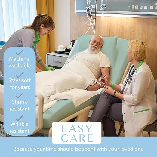 BLISSFORD - 2 Pack Fitted Hospital Bed Sheets - Image 5