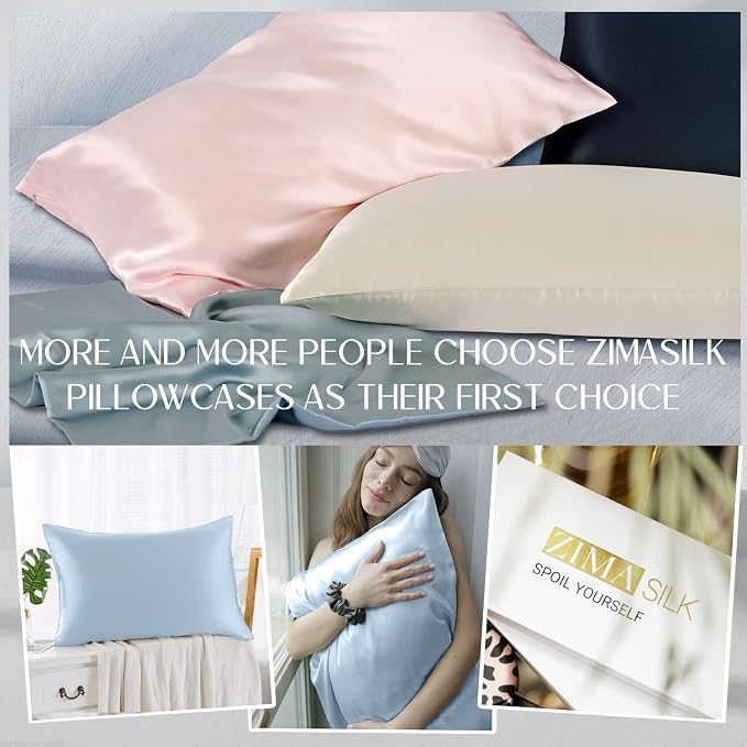 ZIMASILK 100% Pure Mulberry Silk Pillowcase - Image 6