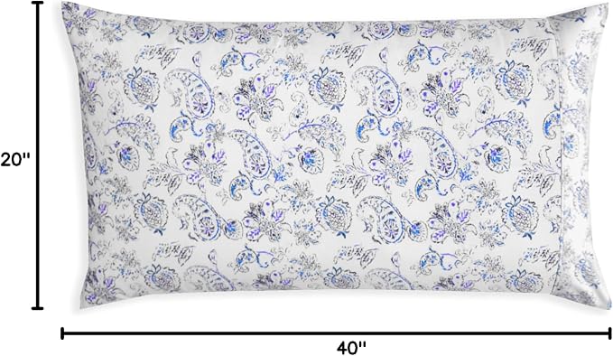 Elegant Comfort Paisley Pattern Pillowcase, 1500 Premium Hotel Quality - Image 3