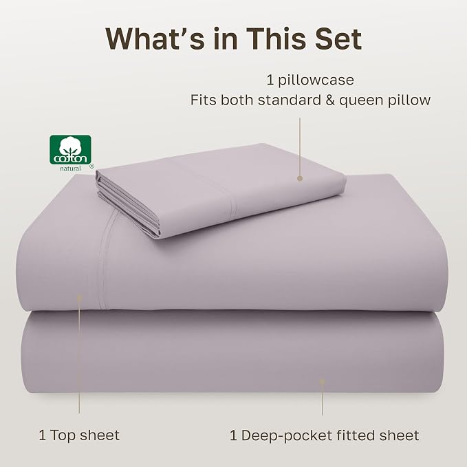 California Design Den Twin Sheet Set - Image 4