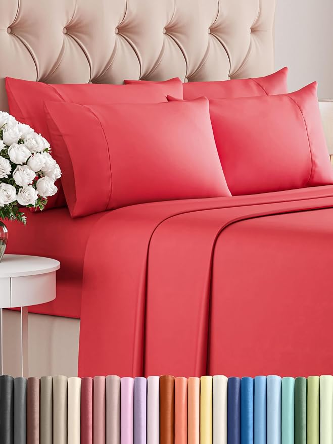 King 6 Piece Sheet Set by CGKUnlimited