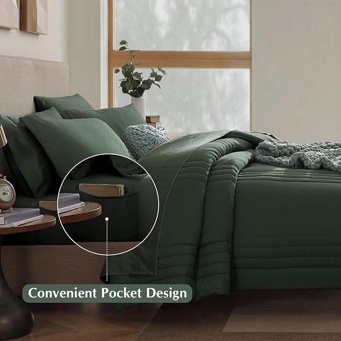 Monbix California King Size Comforter Set - Image 4