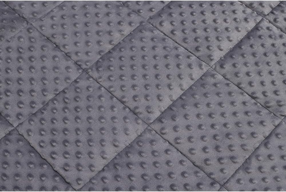 TONGDADA Minky Weighted Blanket | 40''x60'', 5lbs | Cozy and Soft Minky - Image 8