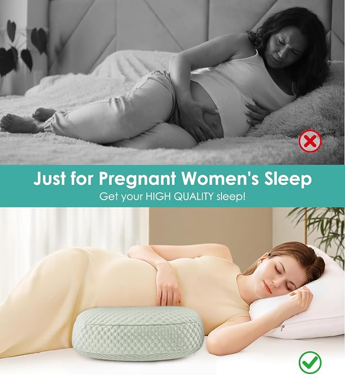 Pregnancy Pillow Cooling for Sleeping, Detachable and Adjustable Double-Sided - Image 6