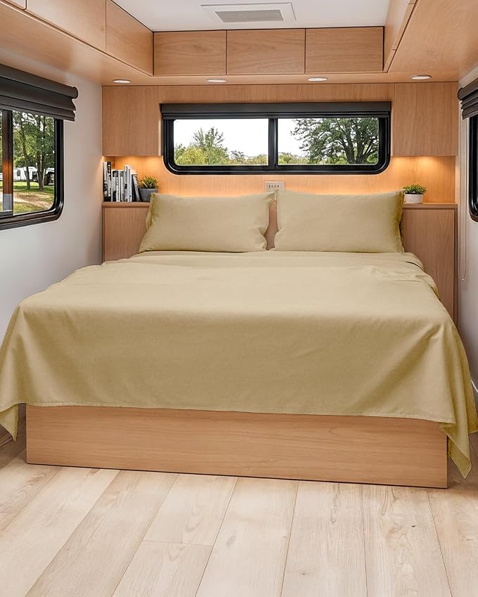 RV Short Queen Sheet Set 60 X 75 by CGKUnlimited