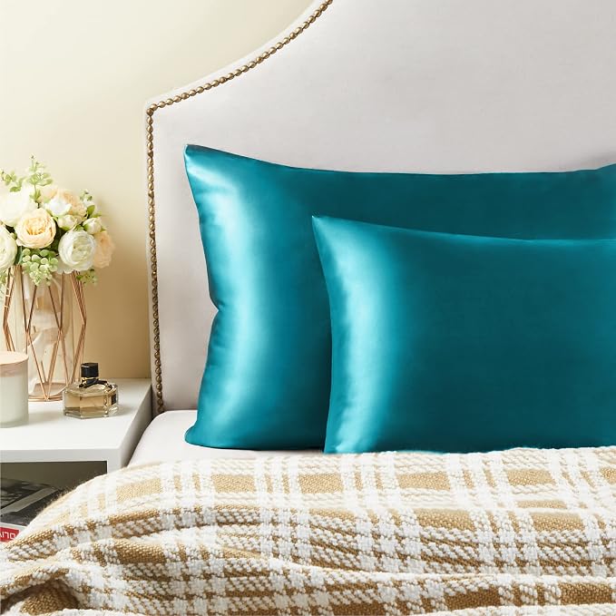 BEDELITE Satin Pillowcase for Hair and Skin, Super Soft and Cooling Similar to - Image 7