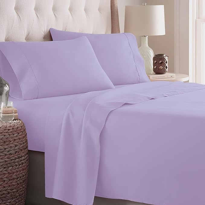 Danjor Linens Twin Bunk Bed Sheets w/ 2 Pillowcases, Lightweight Brushed by DanjorLinens