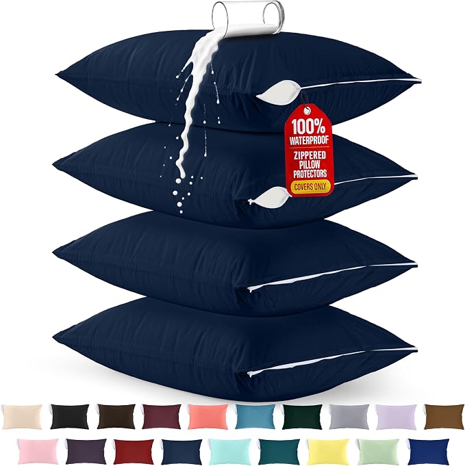 Utopia Bedding Premium 100% Waterproof Pillow Protectors by UTOPIABEDDING