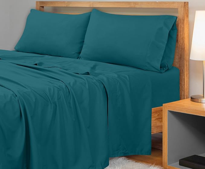 Royale Linens 300 Thread Count 100% Long Staple Combed Cotton Flat Sheet - Image 6