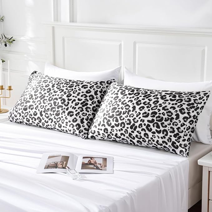MR&HM Satin Pillowcase for Hair and Skin, Silk Satin Pillowcase 2 Pack - Image 7