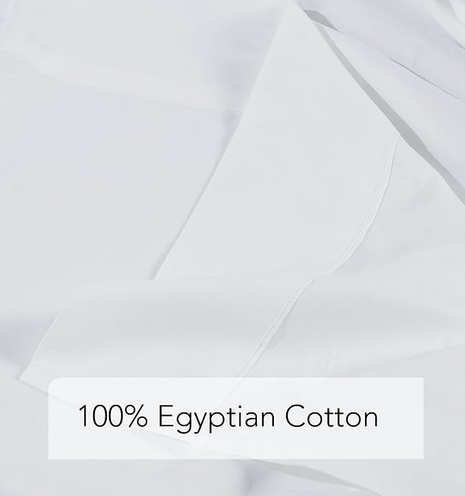 Flat Sheet Only King Size, 400 TC 100% Egyptian Cotton Flat Sheet - Image 8
