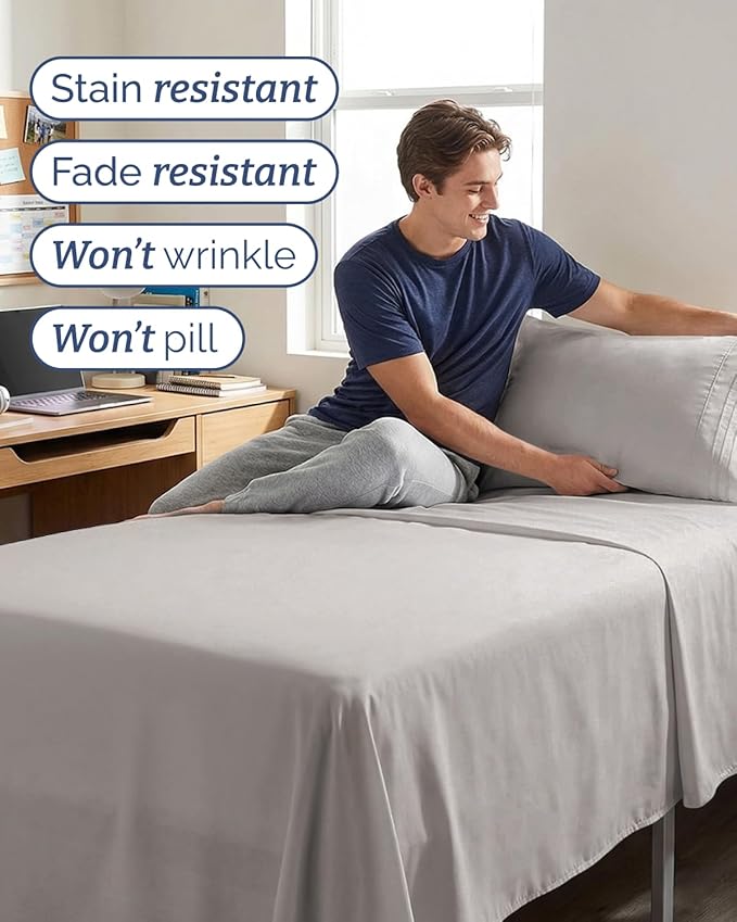 Twin XL Size 3 Piece Sheet Set - Image 5