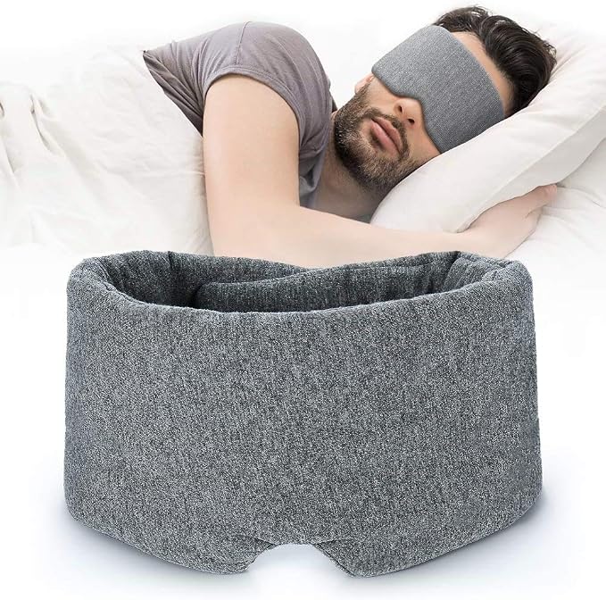 FRESHME Cotton Sleep Eye Mask for Women Men by FRESHME