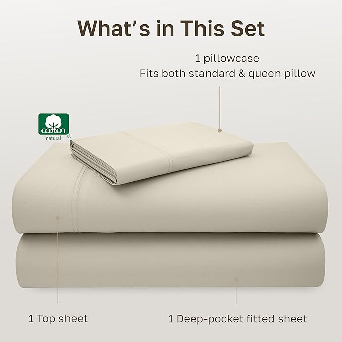 California Design Den Twin XL Sheet Set - Image 4