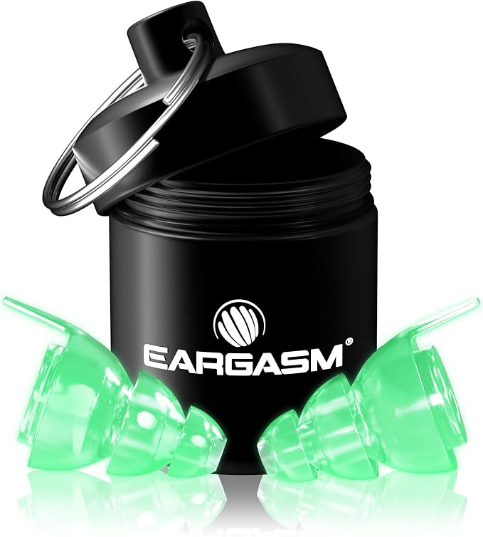 Eargasm High Fidelity Afterglow Glow-in-the-Dark Earplugs by Eargasm