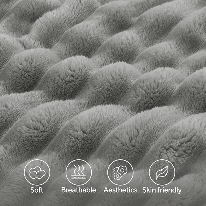 BEDELITE Fluffy Faux Fur Body Pillow Cover - Image 3