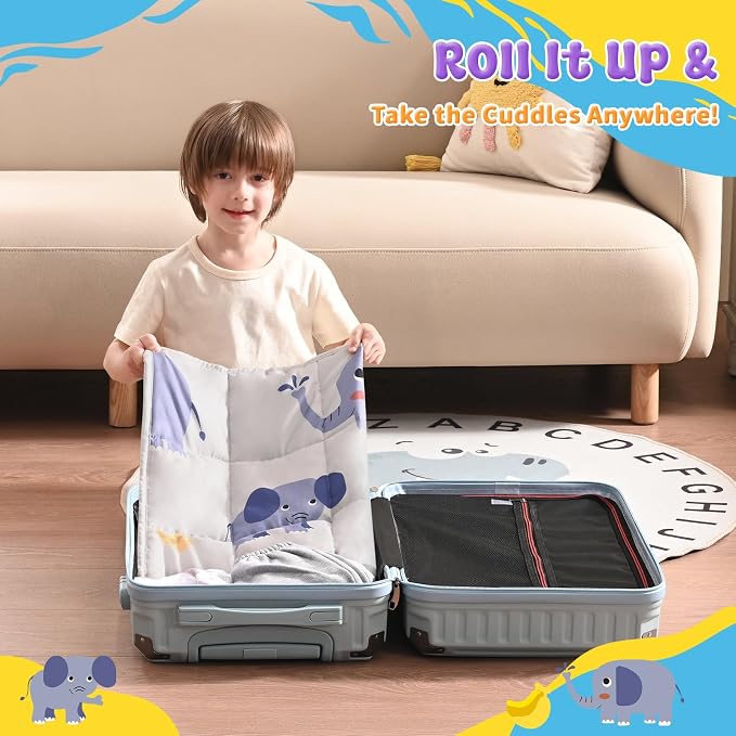 anfie Weighted Lap Pad 2 Pounds, Weighted Blanket Kids Cooling Blanket - Image 5