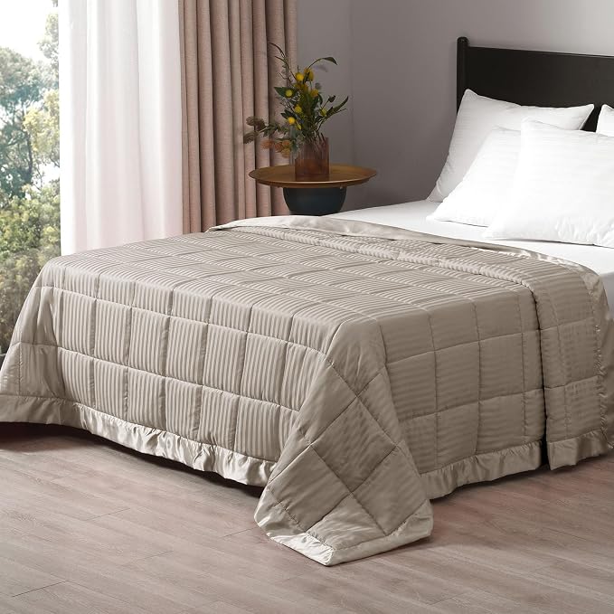 downluxe Weighted Blanket King Size, 18 lb Weighted Blanket by Downluxe