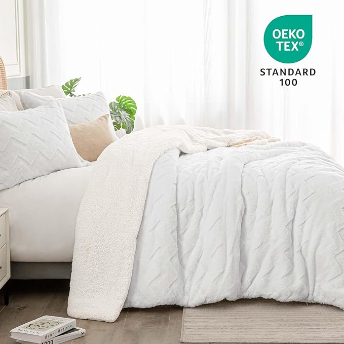 BEDELITE Fluffy Twin Comforter Set - Image 4