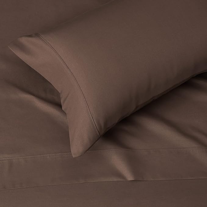 Amazon Basics Lightweight Super Soft Easy Care Microfiber 3-Piece Twin XL Sheet - Image 2