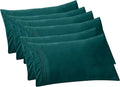 Elegant Comfort 6-Pack Solid Pillowcases 1500 Premium Hotel Quality Microfiber by ELEGANTCOMFORT