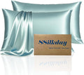 Mulberry Silk King Size Pillow Cases Set of 2, Ultra Smooth Soft Breathable by Unknown
