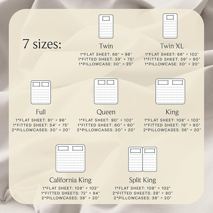 LuxClub 5 PC Sheet Set Bed Sheets Deep Pockets 16" Eco Friendly Wrinkle Free - Image 4