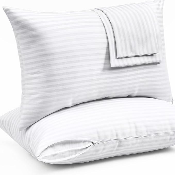 Ultra Soft Pillow Protectors by NiagaraSleepSolution