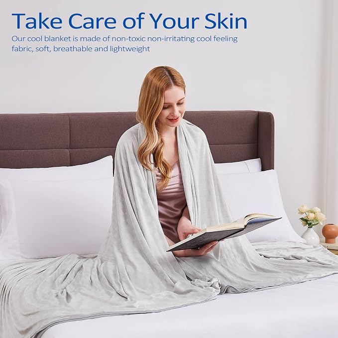 Topcee Cooling Blanket, Summer Cooling Blankets - Image 7