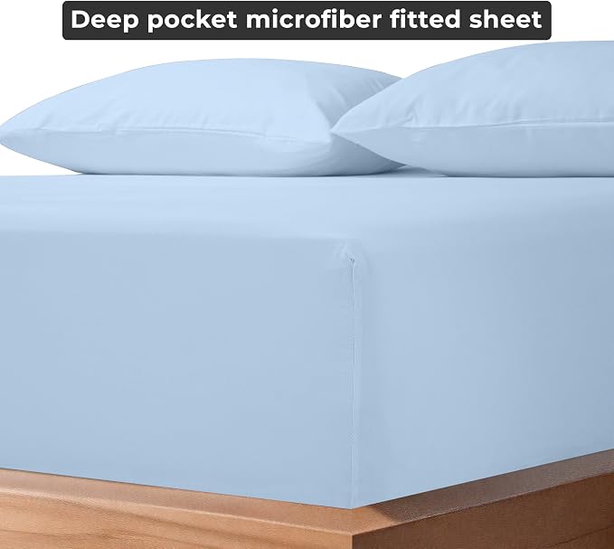 Royale Linens Fitted Sheet Twin - Image 6