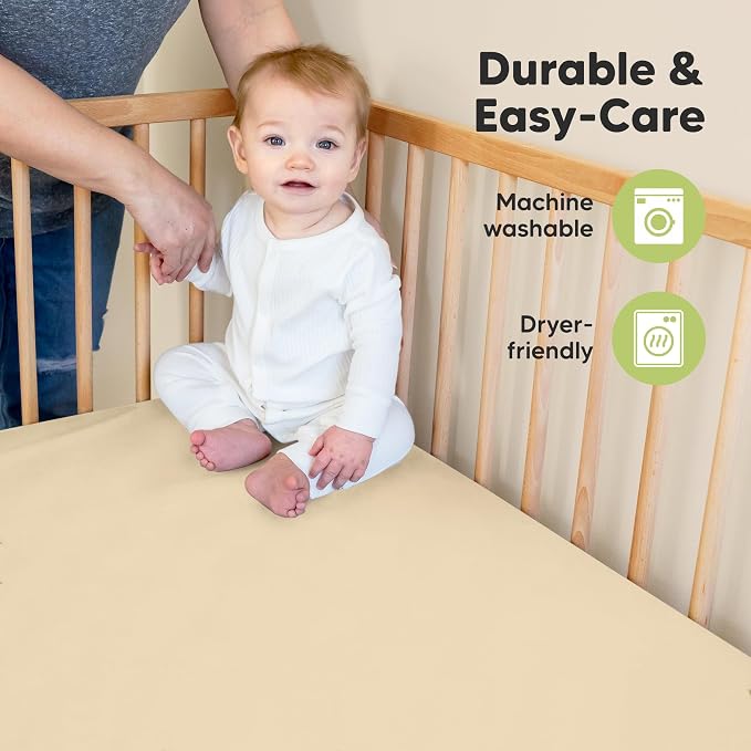 KeaBabies 2-Pack Organic Crib Sheets - Image 7