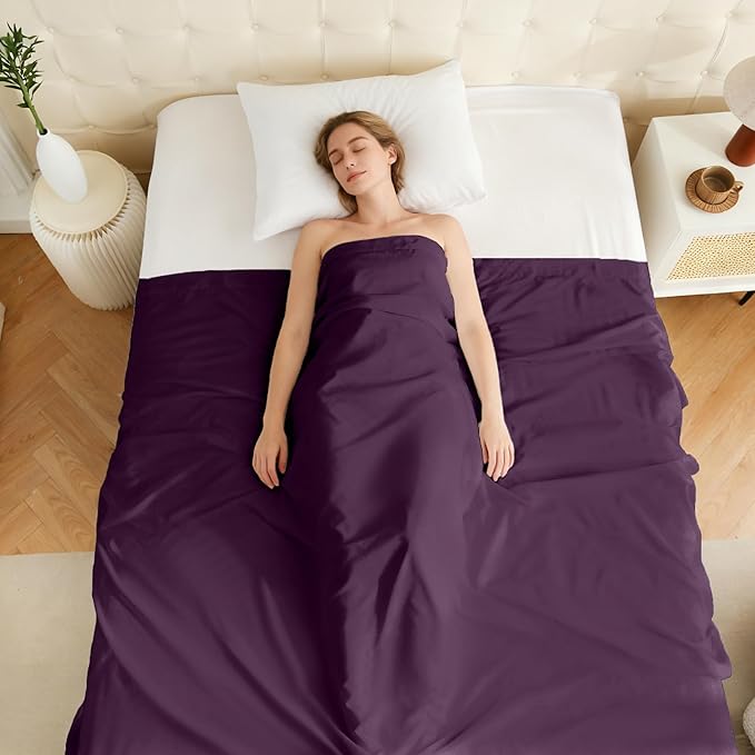 Bulk Full Flat Sheets Only, 6 Pack Quick Sort Top Bed Sheet, Color-Coded Label - Image 7